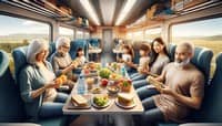 Статья Какую еду взять в поездку на поезде