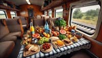 Статья Какую еду взять в путешествие на поезде
