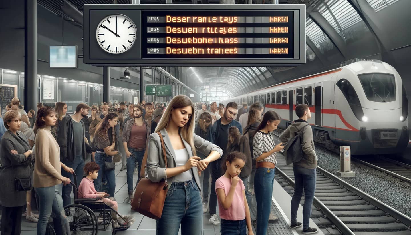 Почему электрички всегда опаздывают