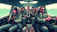 Статья Поездка с попутчиками на машине