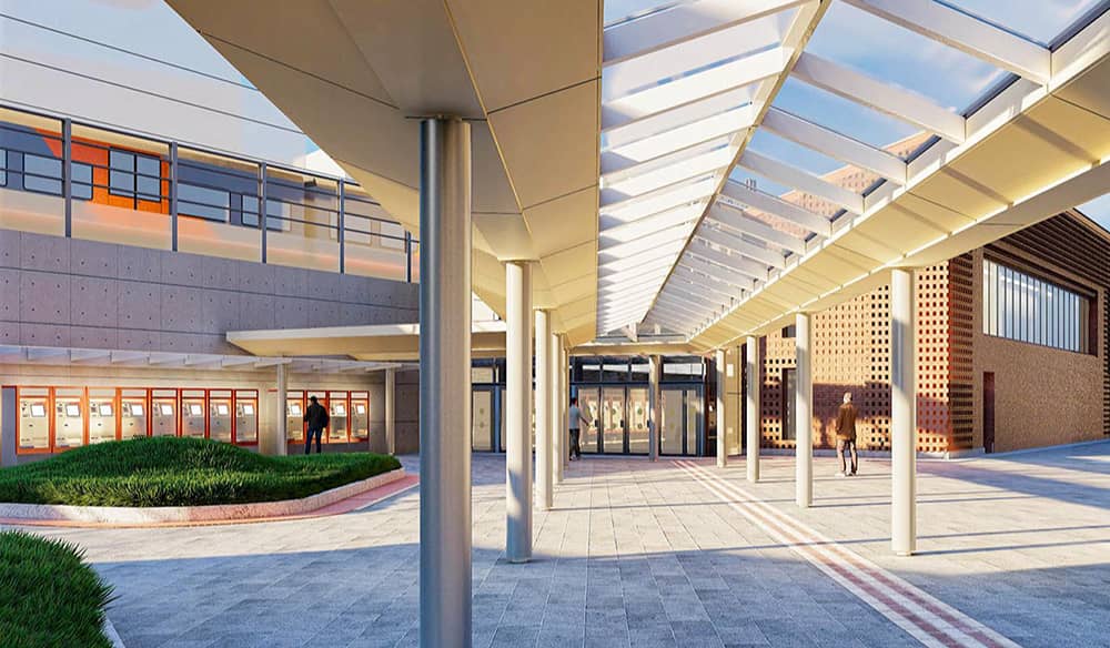 Строительство подземного пассажирского терминала на железнодорожной станции Митьково