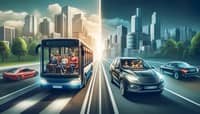 Статья Что удобнее: автобус или машина