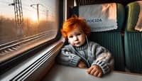 Статья Почему детей укачивает в поезде