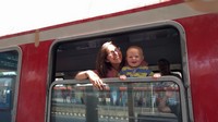 Поездка с годовалым ребёнком на электричке