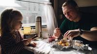 Правильное питание во время поездки на поезде