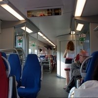 Туалет в поезде "Ласточка"